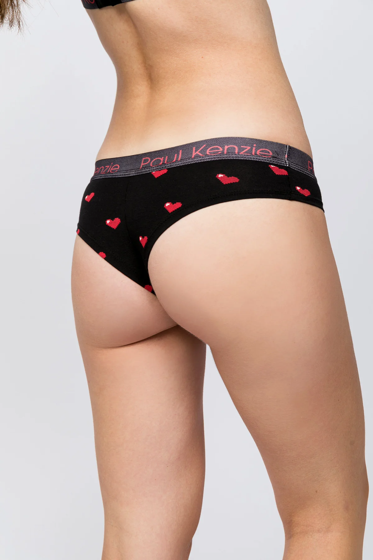 Valentine Collection - Kadın Cheeky Külot - Pixel Love - Image 5