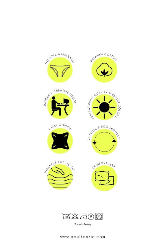 Valentine Collection - Kadın Slip Külot - Burgundy Hearts - Image 7