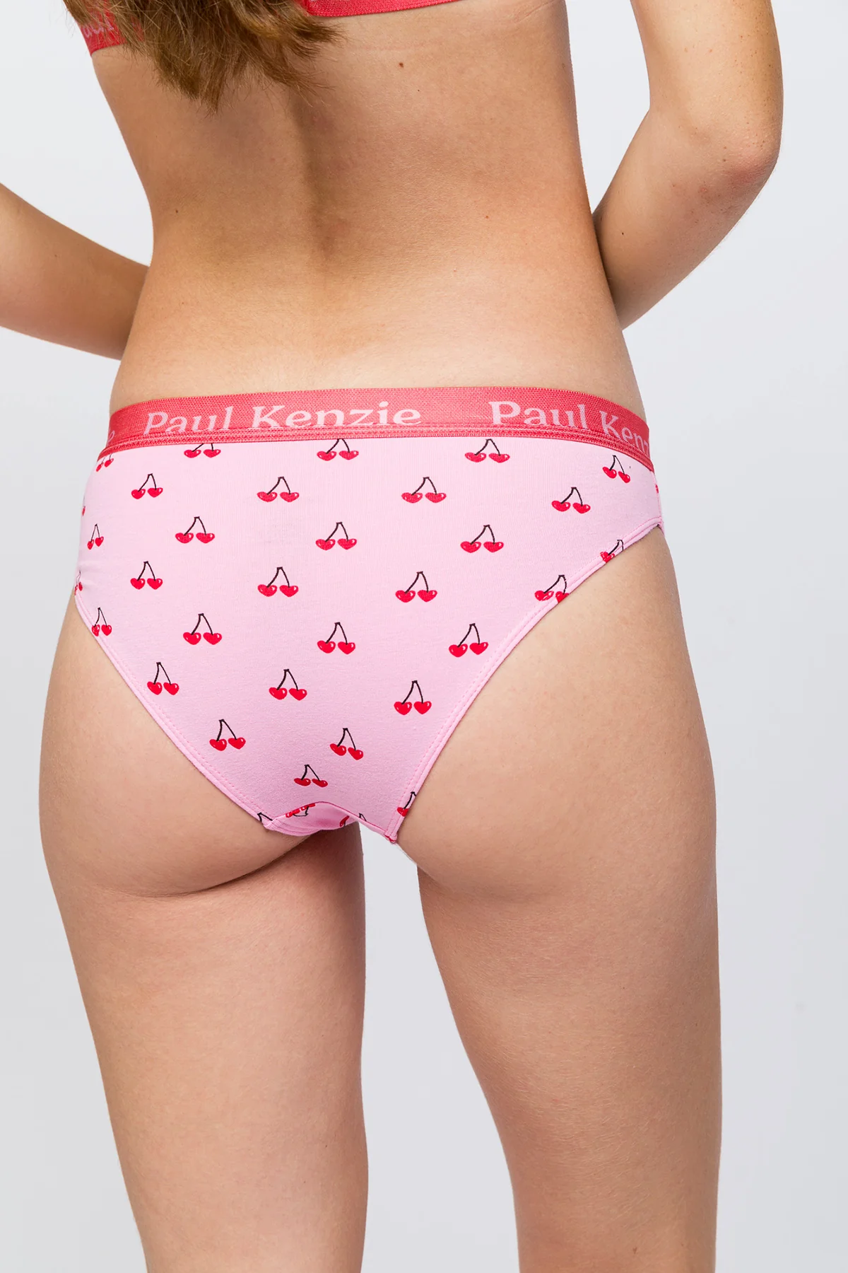 Valentine Collection - Kadın Slip Külot - Cherries On Top - Image 6