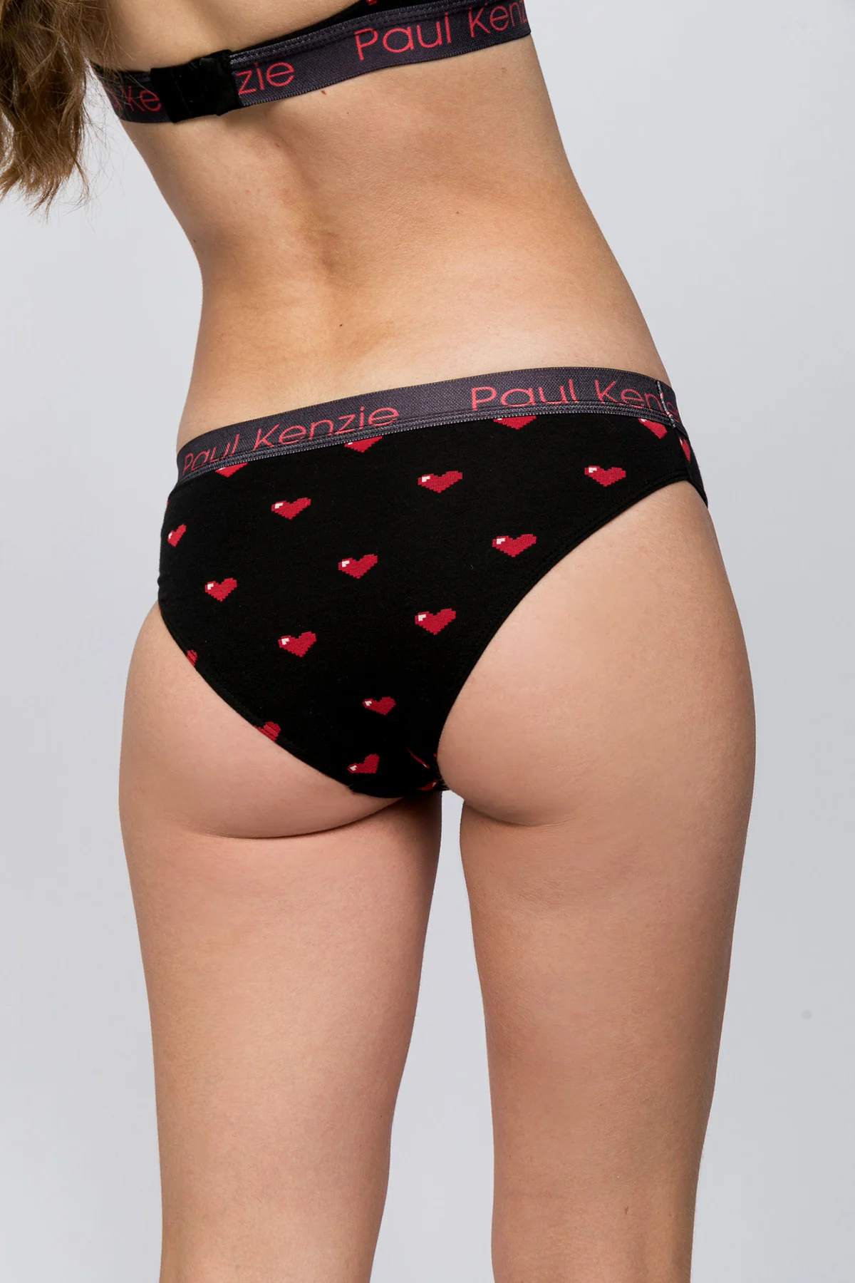 Valentine Collection - Kadın Slip Külot - Pixel Love - Image 5
